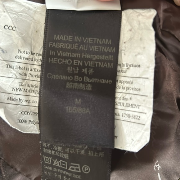 Marmot St. Moritz quilted puffer jacket/coat with faux fur collar - Picture 12 of 12